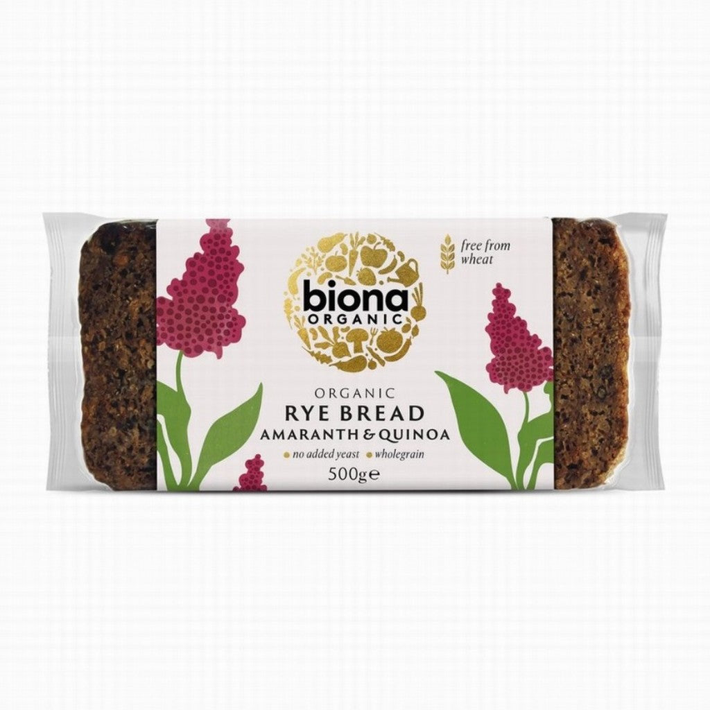 Biona Organic Rye Bread Amaranth Quinoa