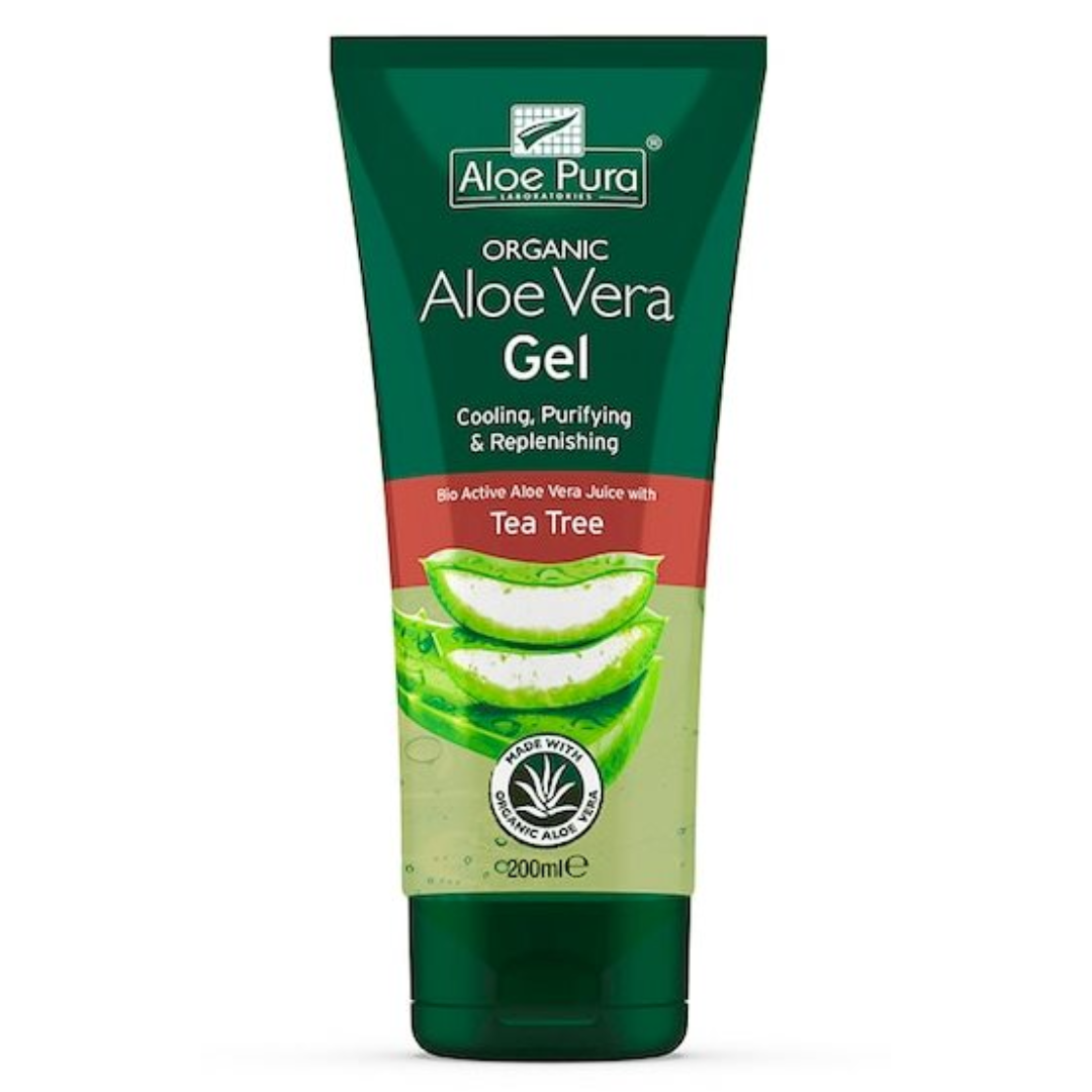 Aloe Pura Organic Aloe Vera Gel with Tea Tree