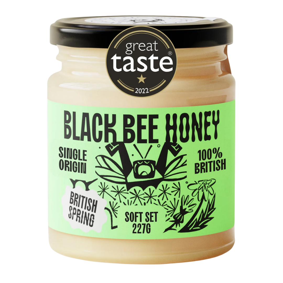 Black Bee British Spring Honey 227g