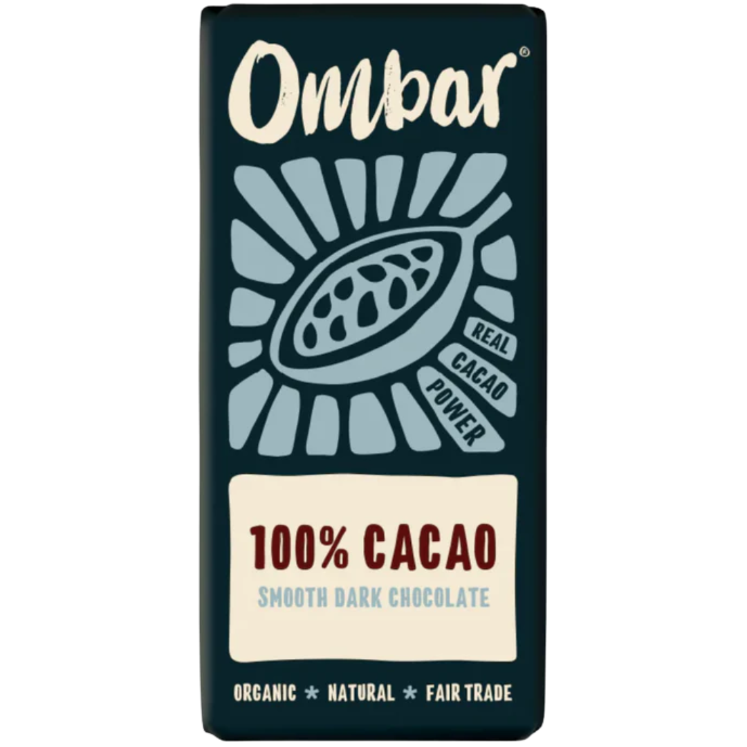 Ombar Organic 100% Cacao 70g