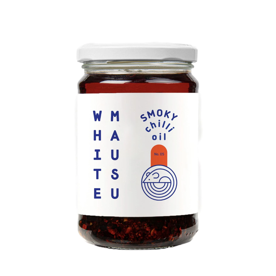 White Mausu Smokey Chilli Oil 240g