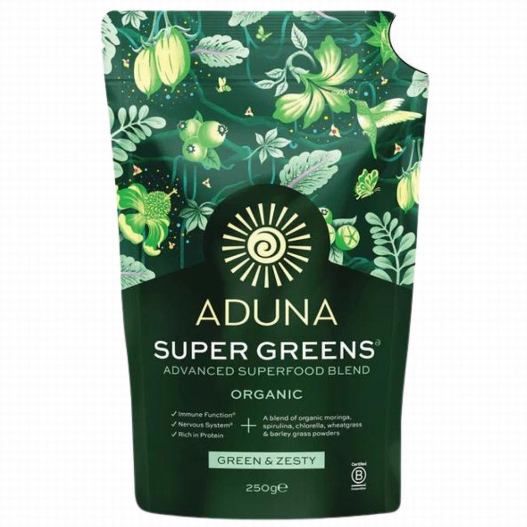 Aduna Advanced Superfoods Blend Super Greens - Earthfare Supermarket - 5060302241414