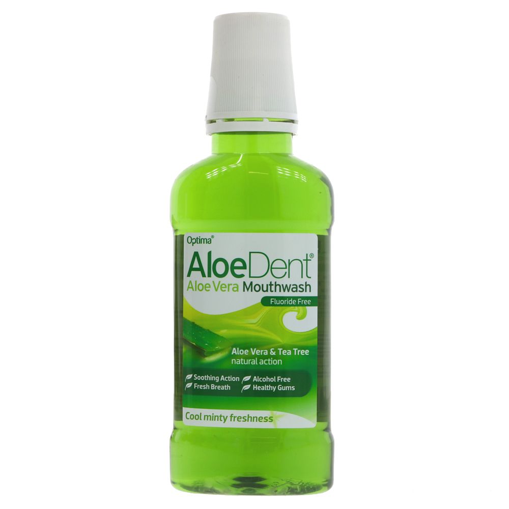Aloe Dent Aloe Vera Mouthwash 250ml - Earthfare Supermarket - 5029354001254