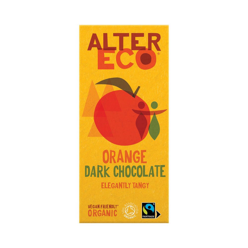 Alter Eco Dark Choc With Orange - Earthfare Supermarket - 3700214619247
