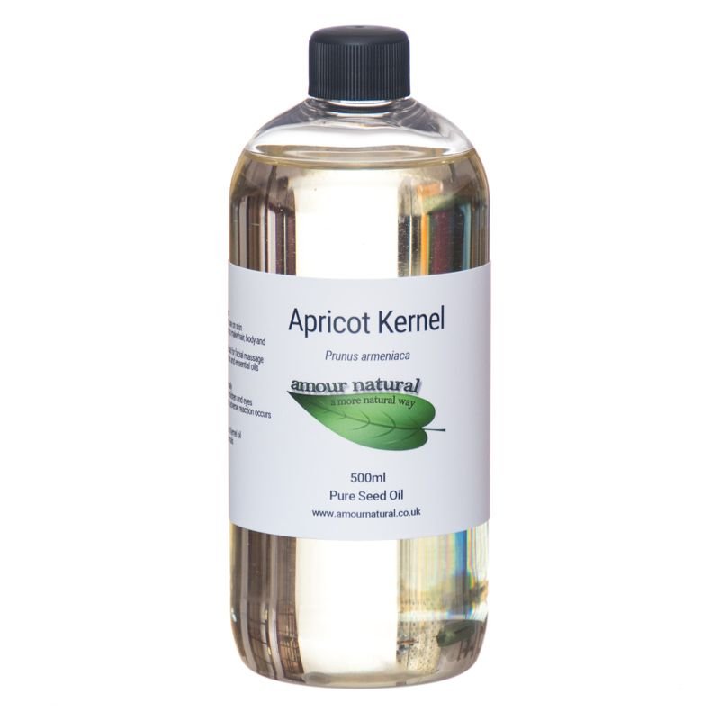 Amour Natural Apricot Kernel Oil 500Ml - Earthfare Supermarket - 5060337353373