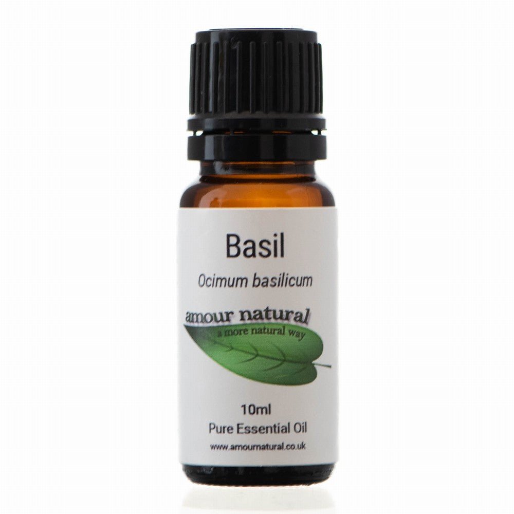 Amour Natural Basil Oil - Earthfare Supermarket - 5060337355377