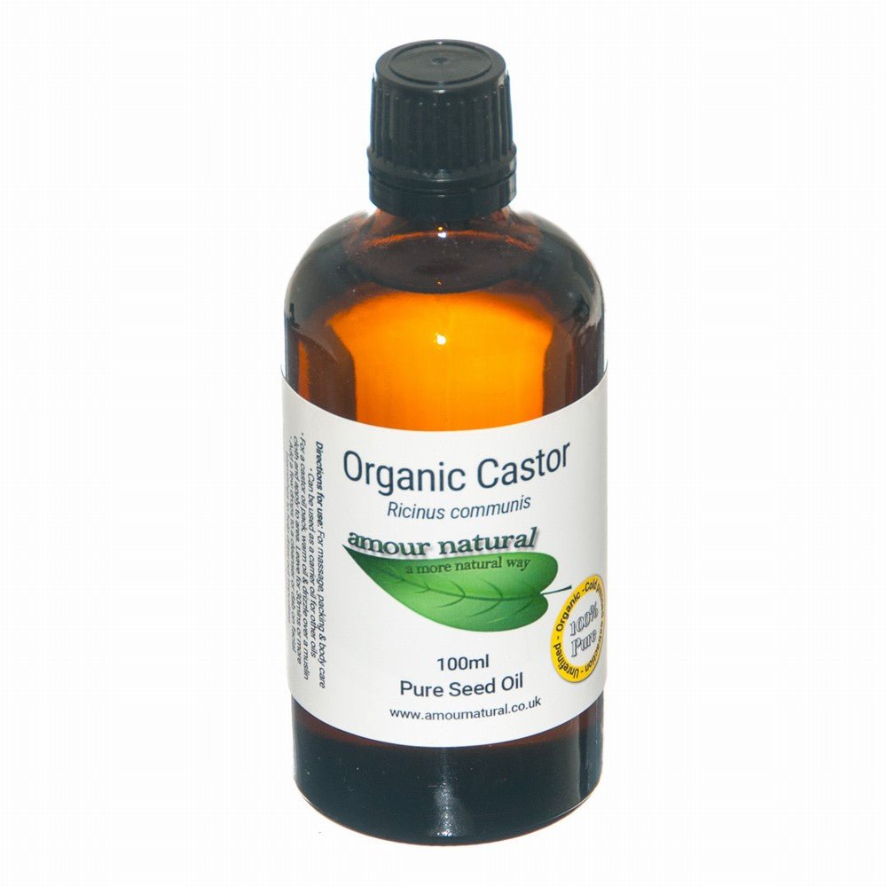 Amour Natural Organic Castor Oil 100Ml - Earthfare Supermarket - 5060337351041