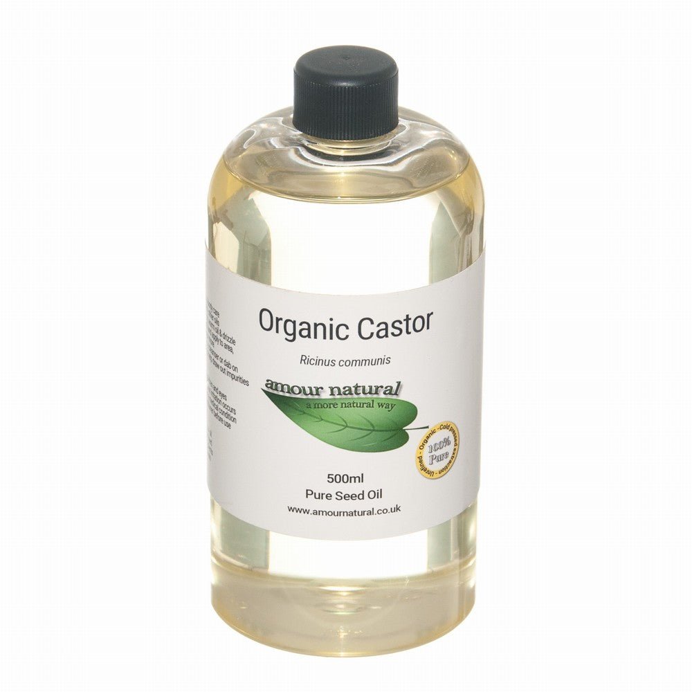 Amour Natural Organic Castor Oil 500Ml - Earthfare Supermarket - 5060337352826