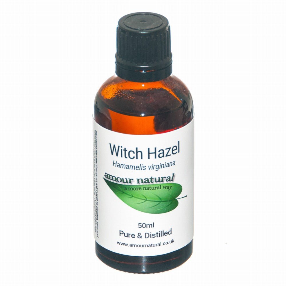 Amour Natural Witch Hazel 50Ml - Earthfare Supermarket - 5060337352475