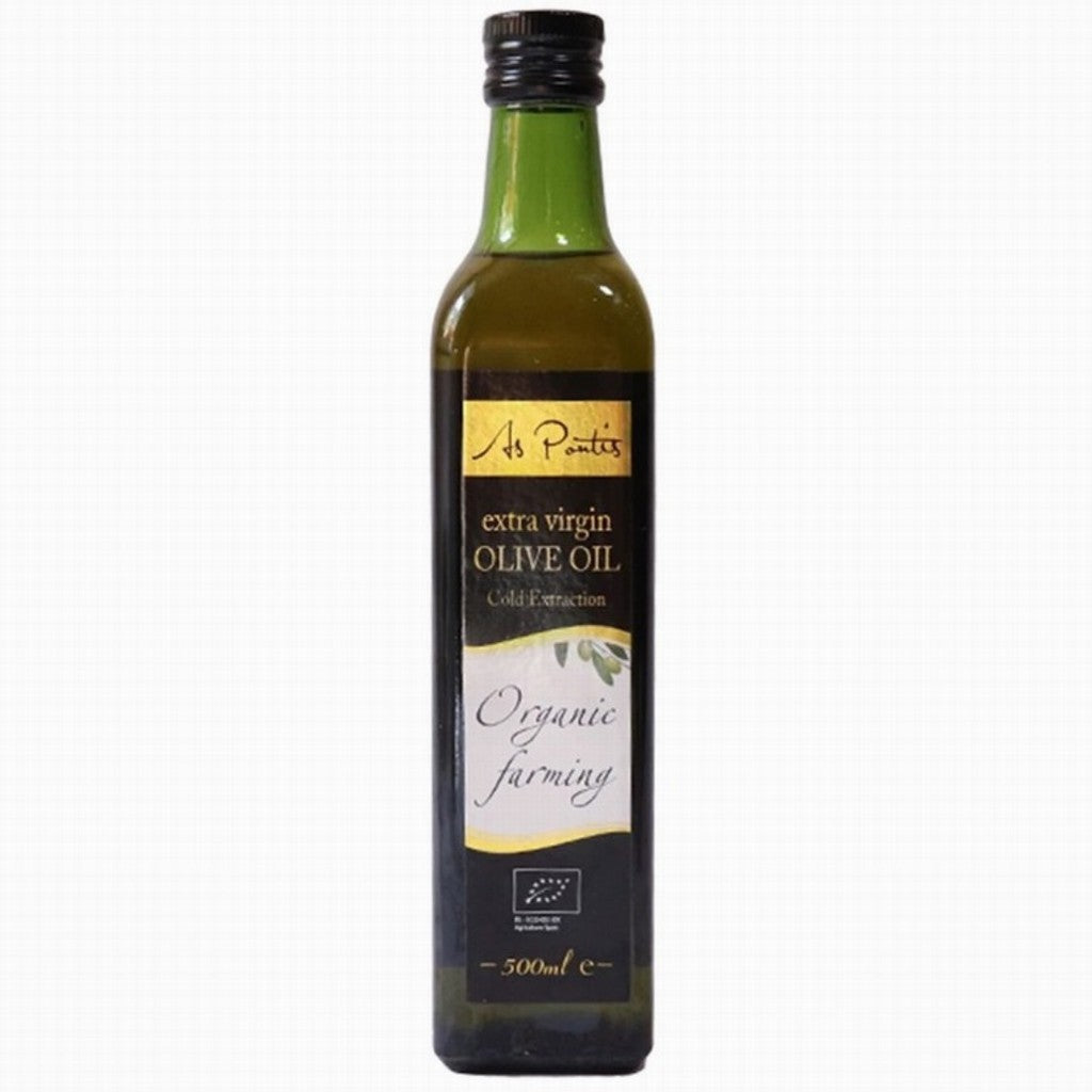 Aspontis Organic Spanish Extra Virgin Olive Oil 500Ml - Earthfare Supermarket - 8437010399428