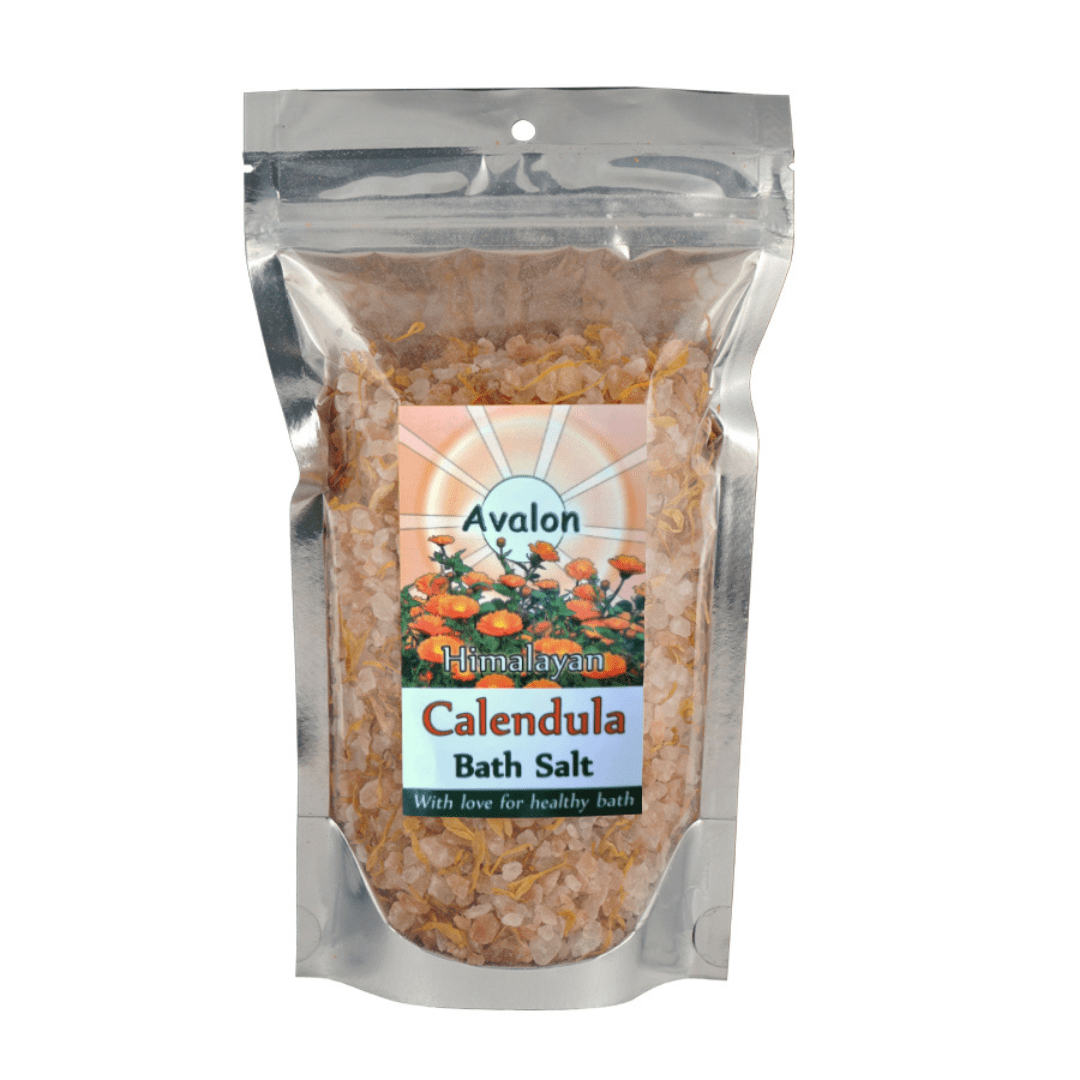 Avalon Himalayan Bath Salt Calendula 500g - Earthfare Supermarket - 8595200607835