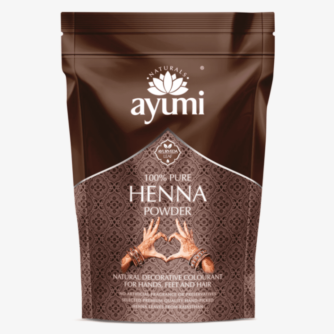 Ayumi Pure Henna (Mendhi) Powder 200g - Earthfare Supermarket - 5025042029449