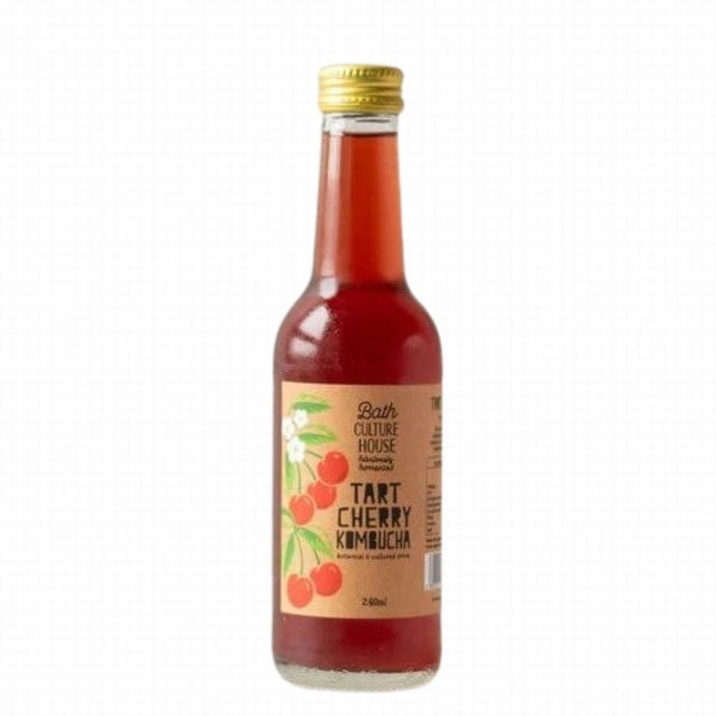 Bath Culture House Tart Cherry Kombucha - Earthfare Supermarket - 5060725110236