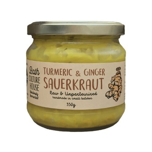 Bath Culture House Tumeric & Ginger Sauerkraut - Earthfare Supermarket - 5060725110090