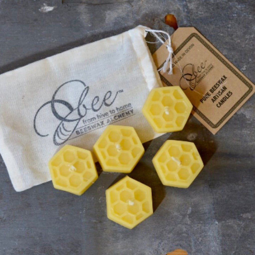 Beeswax Tealights Honeycomb - Earthfare Supermarket - 9852151242003