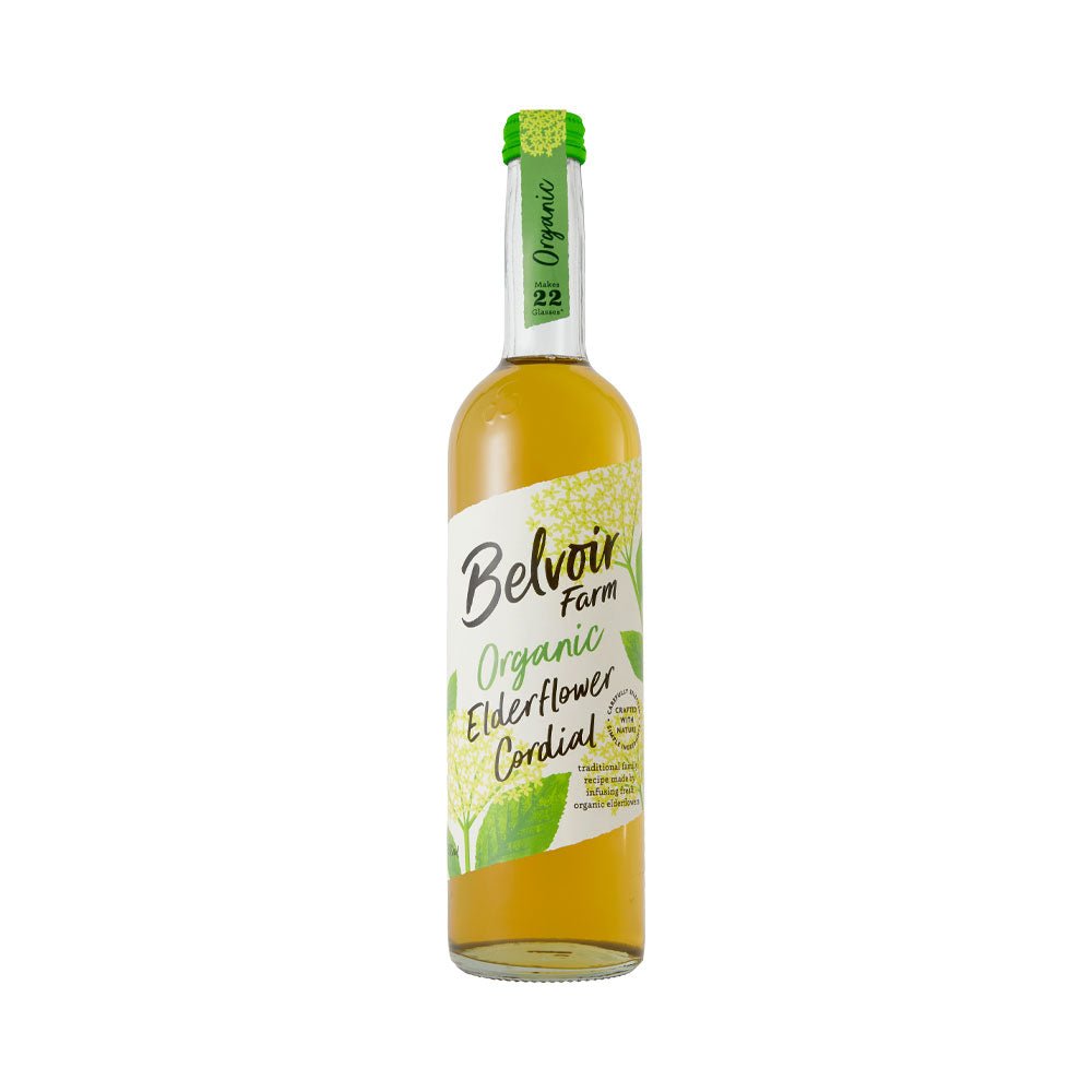 Belvoir Organic Elderflower Cordial 500ml - Earthfare Supermarket - 5022019150205