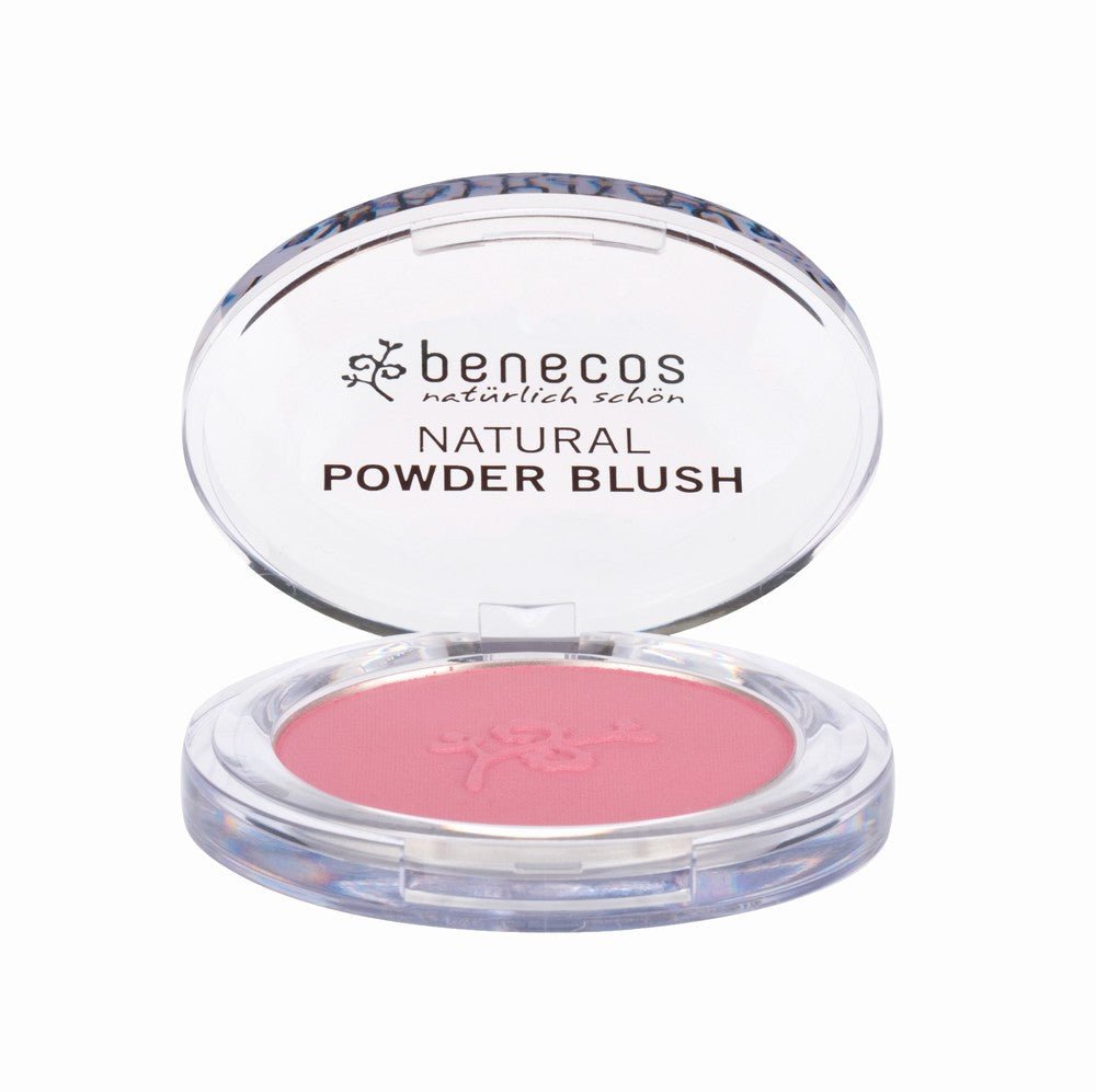 Benecos Compact Blush (Mallow Rose) - Earthfare Supermarket - 4260198091174