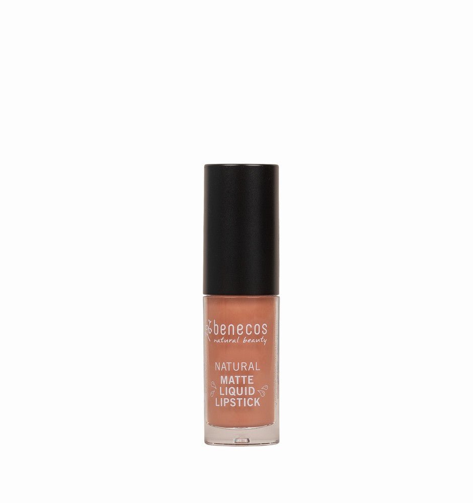 Benecos Natural Matte Liquid Lipstick (Desert Rose) - Earthfare Supermarket - 4260198095332