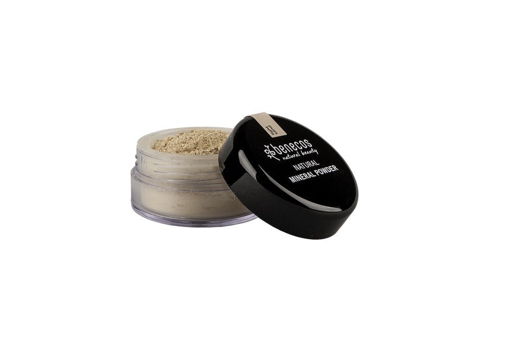 Benecos Natural Mineral Powder (Light Sand) - Earthfare Supermarket - 4260198090641