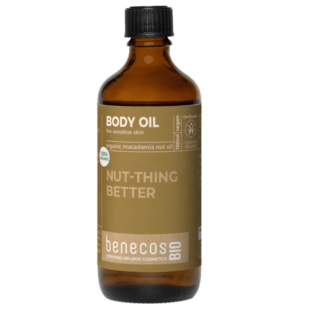 Benecos Organic Macadamia Nut Body Oil 100ml - Earthfare Supermarket - 4260198097596