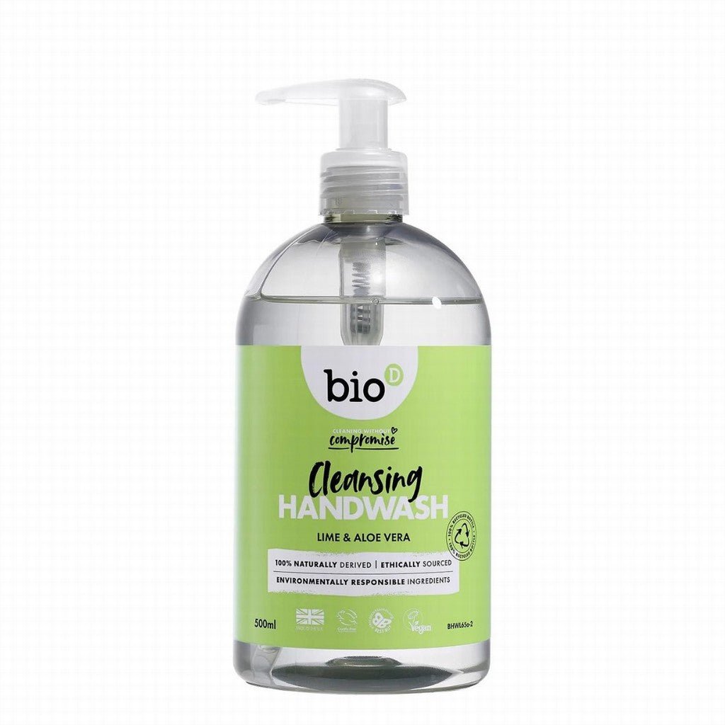 Bio - D Antibac Hand Wash Lime Aloe - Earthfare Supermarket - 5034938500023