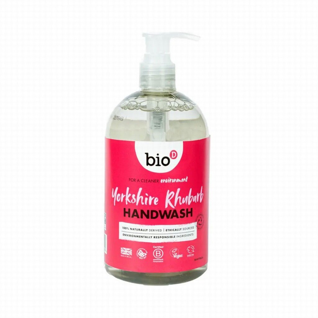Bio - D Antibac Hand Wash Rhubarb - Earthfare Supermarket - 5034938100599