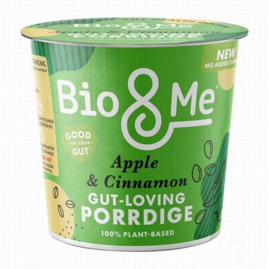 Bio & Me Porridge Pot Spiced Apple - Earthfare Supermarket - 5060853640650