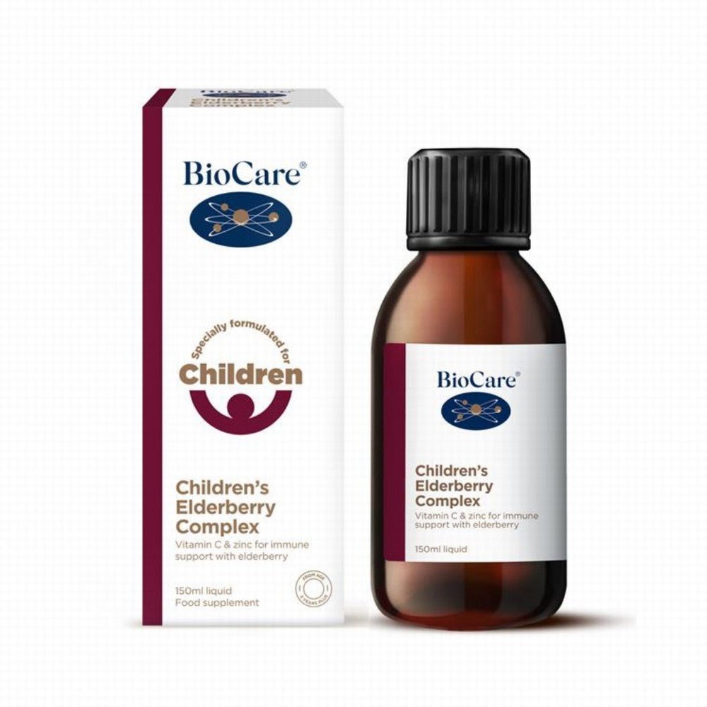 Biocare Childrens Elderberry Complex - Earthfare Supermarket - 5033290354152