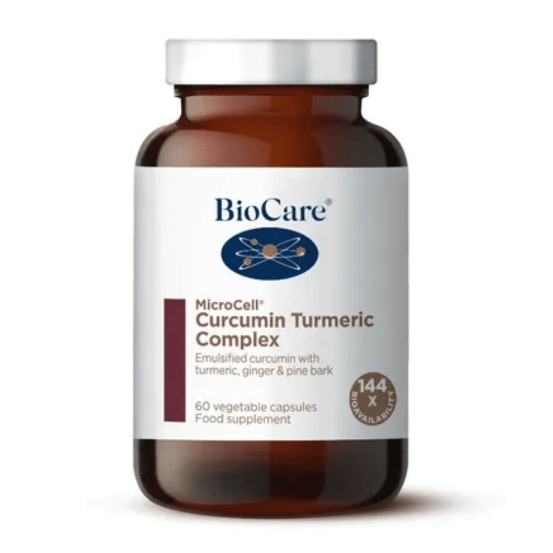 Biocare Microcell Curcumin Turmeric Plus 60 caps - Earthfare Supermarket - 503329076904