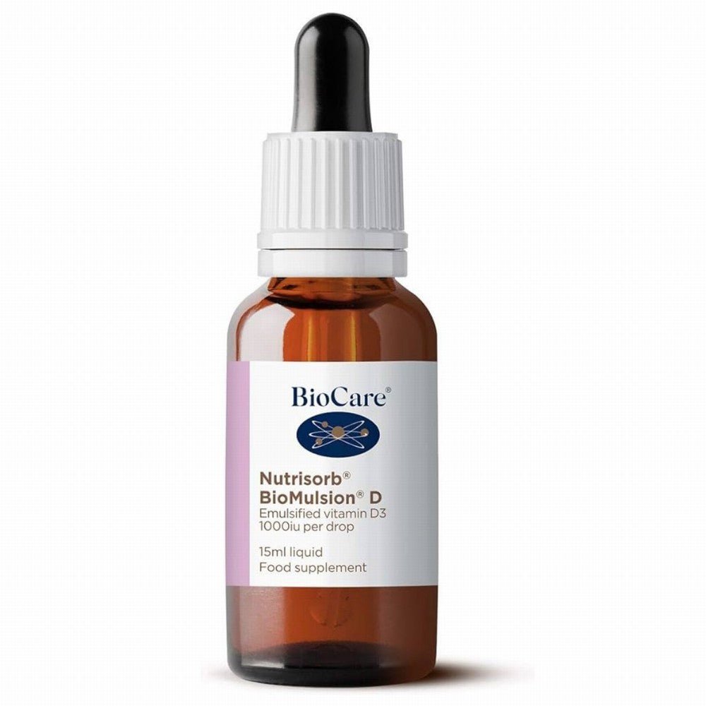 BioCare Nutrisorb Biomulsion D - Earthfare Supermarket - 5033290756154