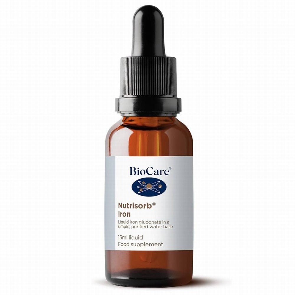 BioCare Nutrisorb Liquid Iron - Earthfare Supermarket - 5033290180157