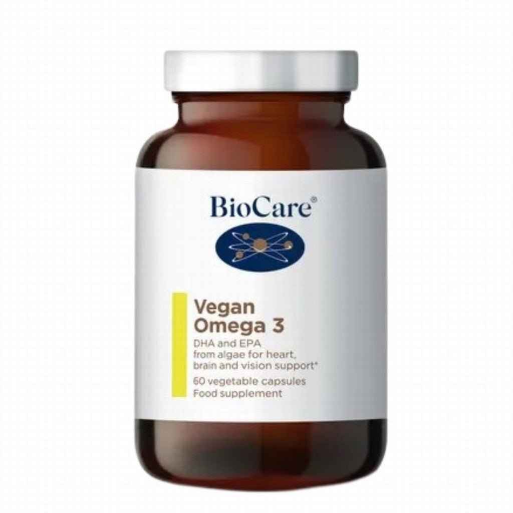 Biocare Vegan Omega 3 60Caps - Earthfare Supermarket - 5033290795603