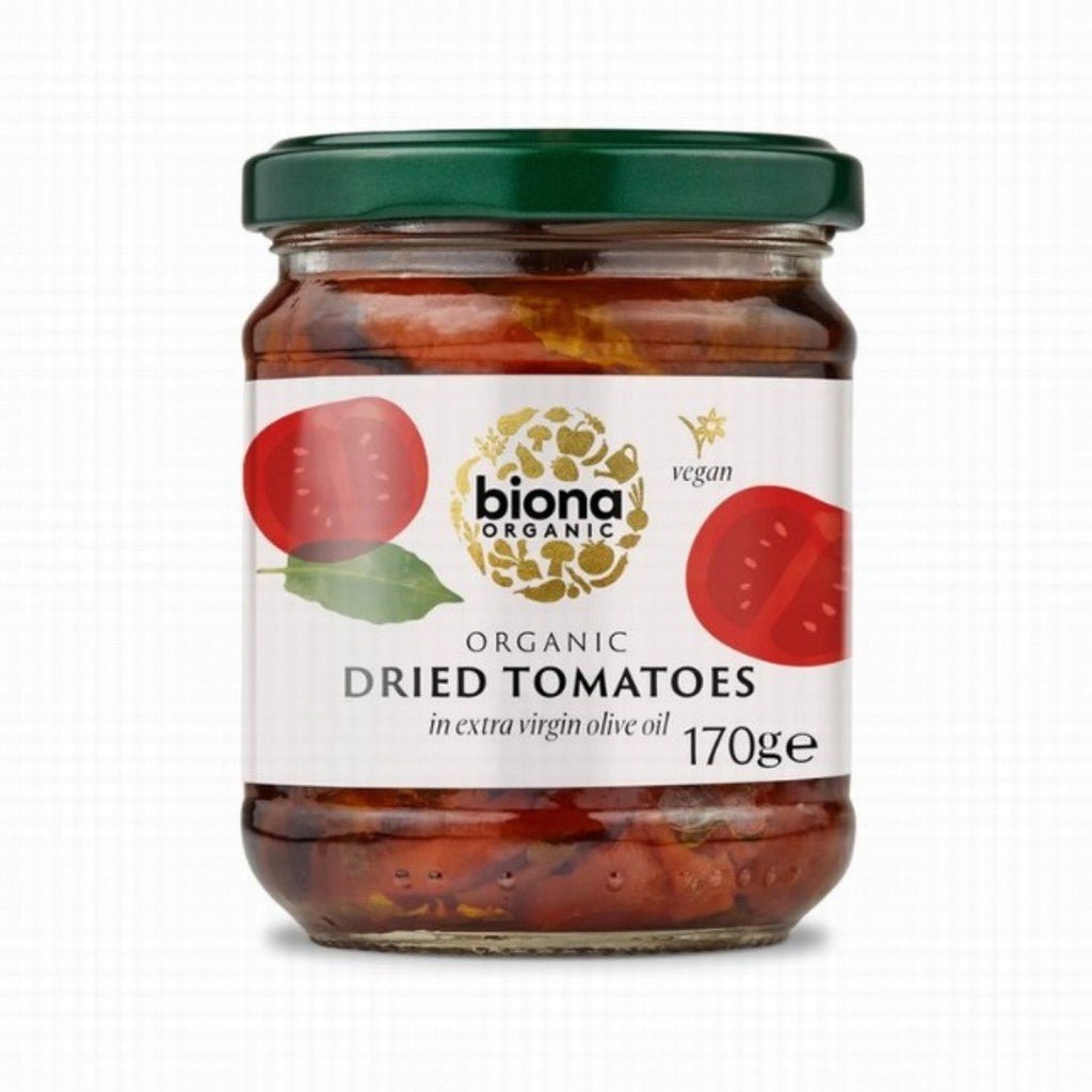 Biona Dried Tomatoes in Olive Oil - Earthfare Supermarket - 5032722319646