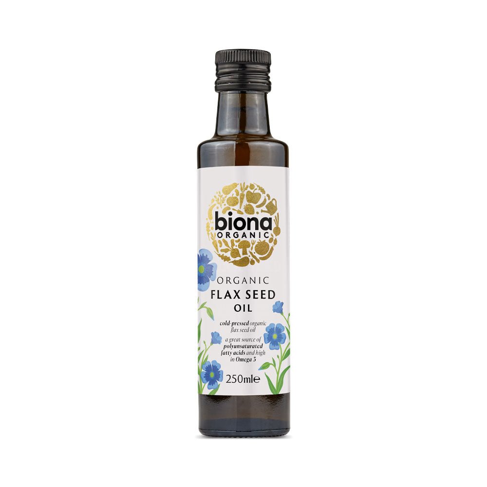 Biona Organic Flaxseed Oil - Earthfare Supermarket - 5032722301276