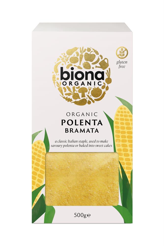 Biona Organic Polenta 500g - Earthfare Supermarket - 4006040120698
