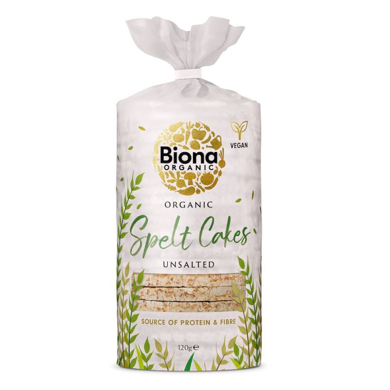 Biona Organic Spelt Cakes Unsalted - Earthfare Supermarket - 5032722320178