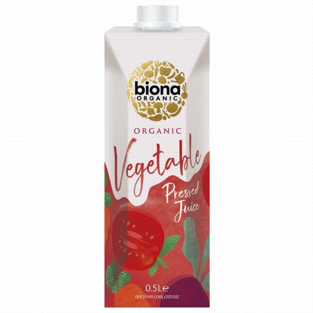Biona Organic Vegetable Pressed Juice - Earthfare Supermarket - 5032722312364