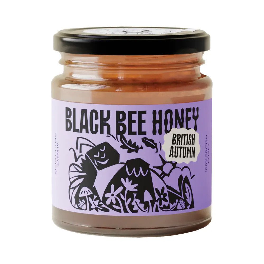 Black Bee British Autumn Honey 227g - Earthfare Supermarket - 5060554160075