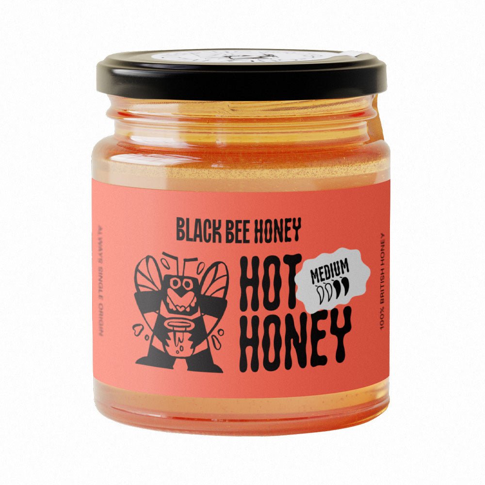 Black Bee British Hot Habanero Honey 227g - Earthfare Supermarket - 5060554160570