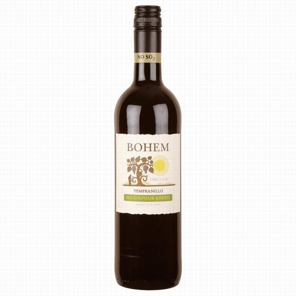 Bohem Organic Tempranillo No Added Sulphur - Earthfare Supermarket - 8437017035794
