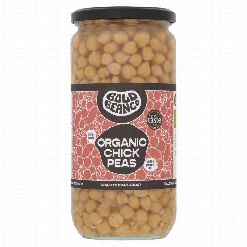 Bold Bean Co Organic Chickpeas - Earthfare Supermarket - 5060940940083