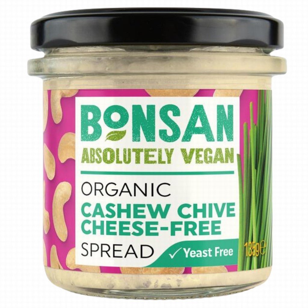 Bonsan Organic Cashew Chive Style Spread - Earthfare Supermarket - 5032722319509