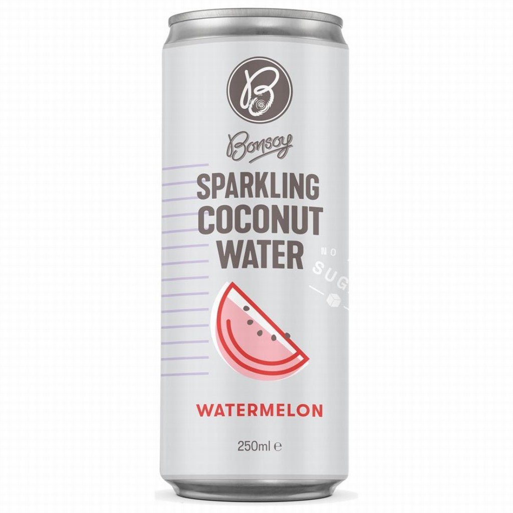 Bonsoy Sparkling Coconut Water Watermelon - Earthfare Supermarket - 9312336048511