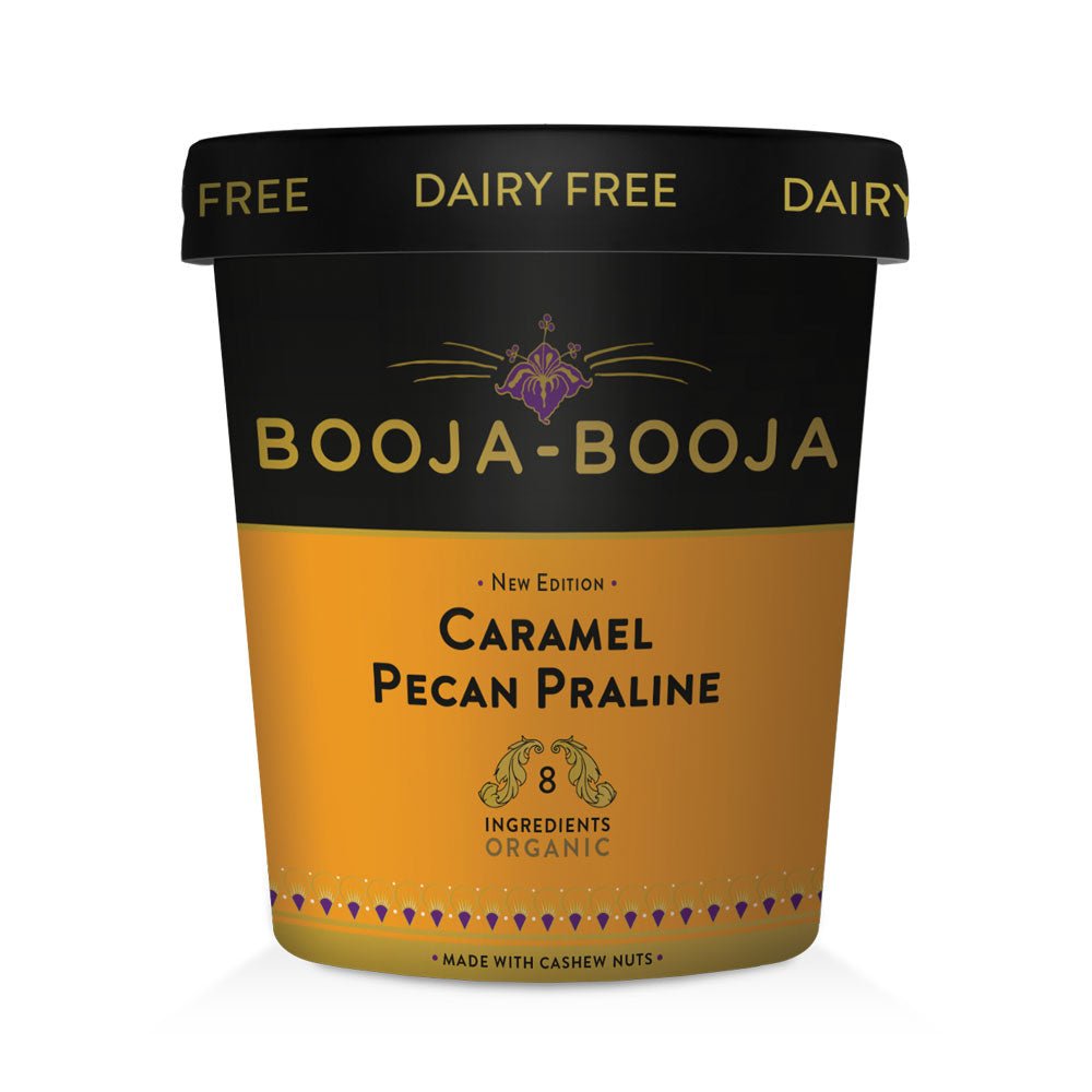 Booja Booja Caramel Pecan Praline 465Ml - Earthfare Supermarket - 5060002042212