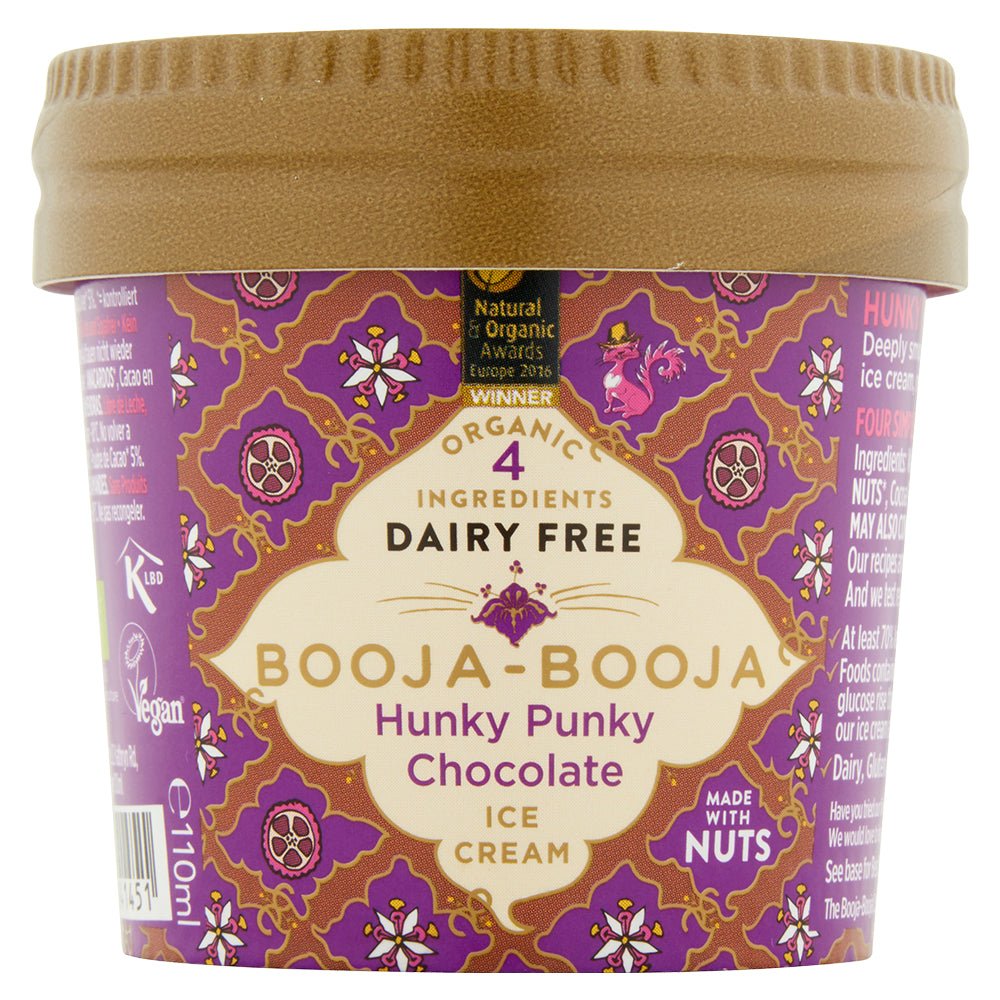 Booja Booja Hunky Punky Chocolate 110Ml - Earthfare Supermarket - 5060002041451