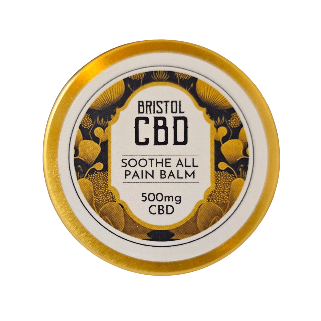 Bristol CBD Muscle Rub Soothe All Pain Balm 50ml - Earthfare Supermarket - 0769577787287