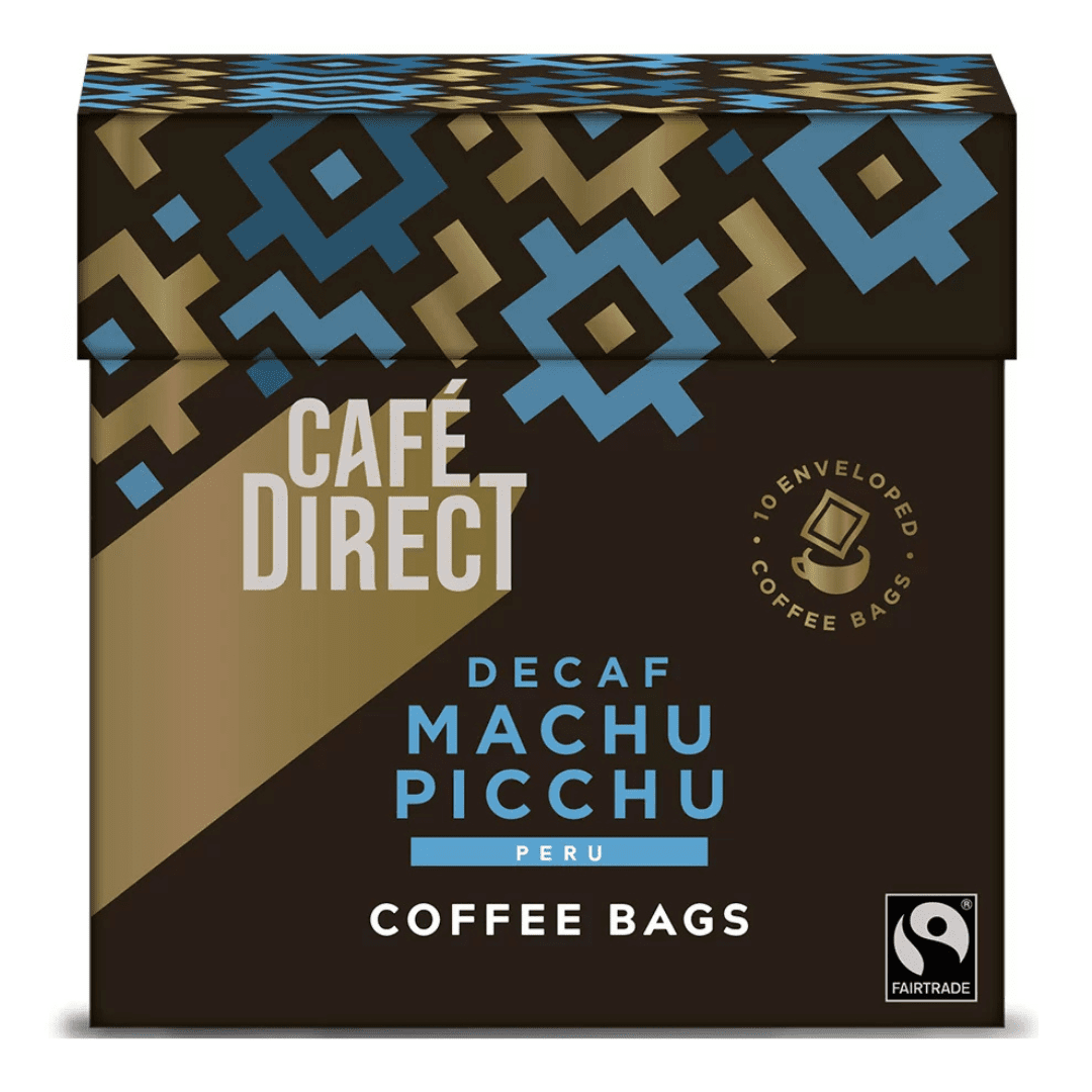 Cafe Direct Machu Pichu Decaf Coffee Bags - Earthfare Supermarket - 5060198252433