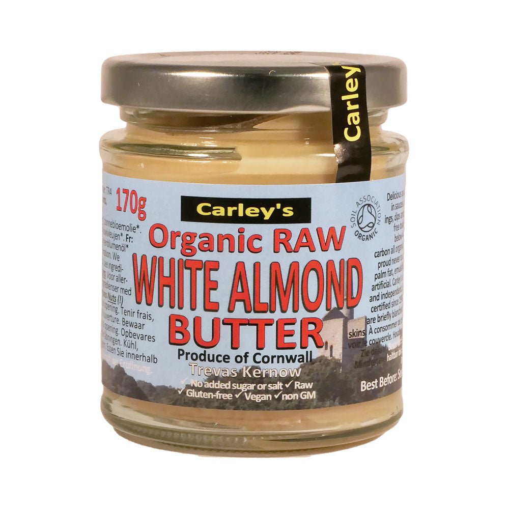 Carleys Organic Raw White Almond Butter - Earthfare Supermarket - 5055052619194