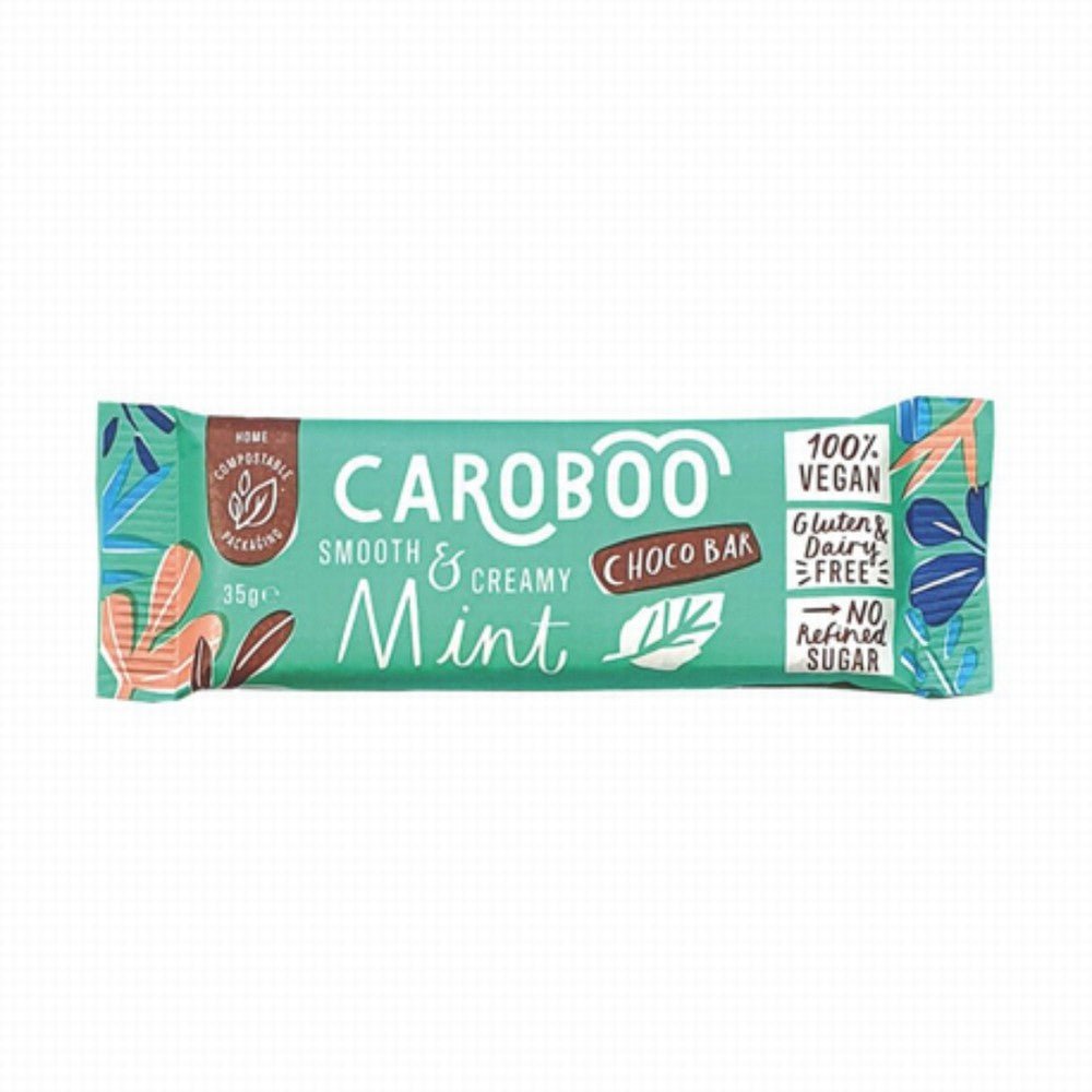 Caroboo Choco Bar Mint - Earthfare Supermarket - 5060742480220