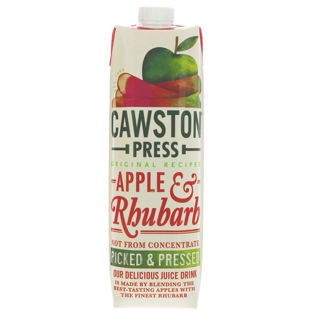Cawston Press Apple & Rhubarb Juice - Earthfare Supermarket - 5060054134064